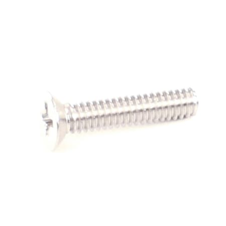 Norlake Screw 8-32X3/4Ph Uncut Fh S/S 105044